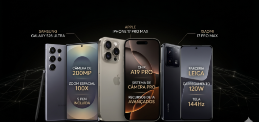 Os 5 Melhores Smartphones para Fotos e Vídeos