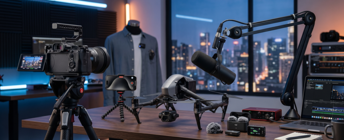 Tudo oque precisa saber sobre Audio, Video e Drones